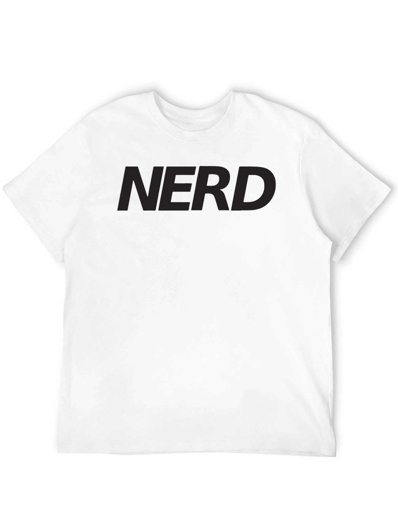 Black Nerd Tee - Classic Style view 12