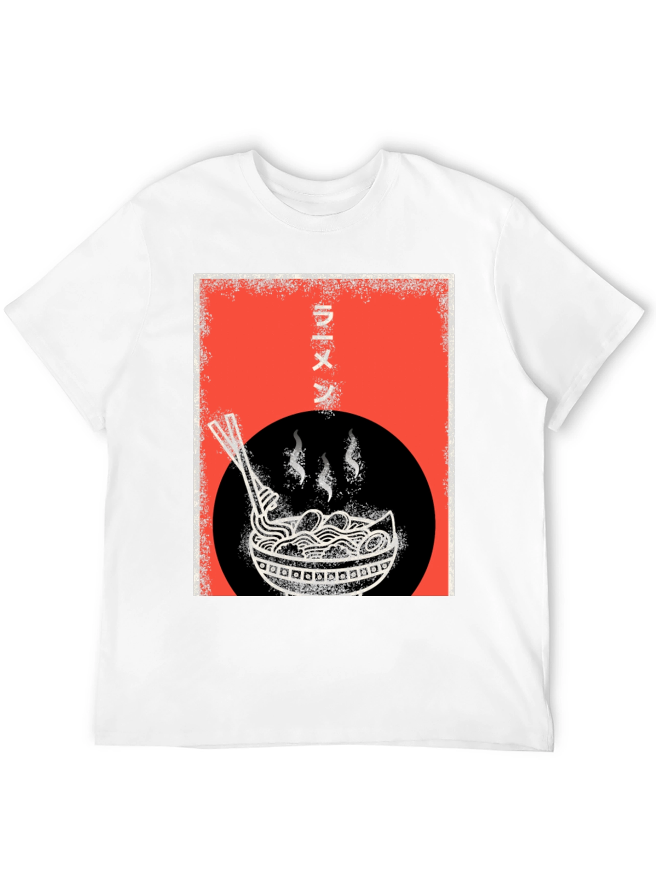 Black Ramen Bowl Graphic Tee - Stylish and Unique T-Shirt view 12