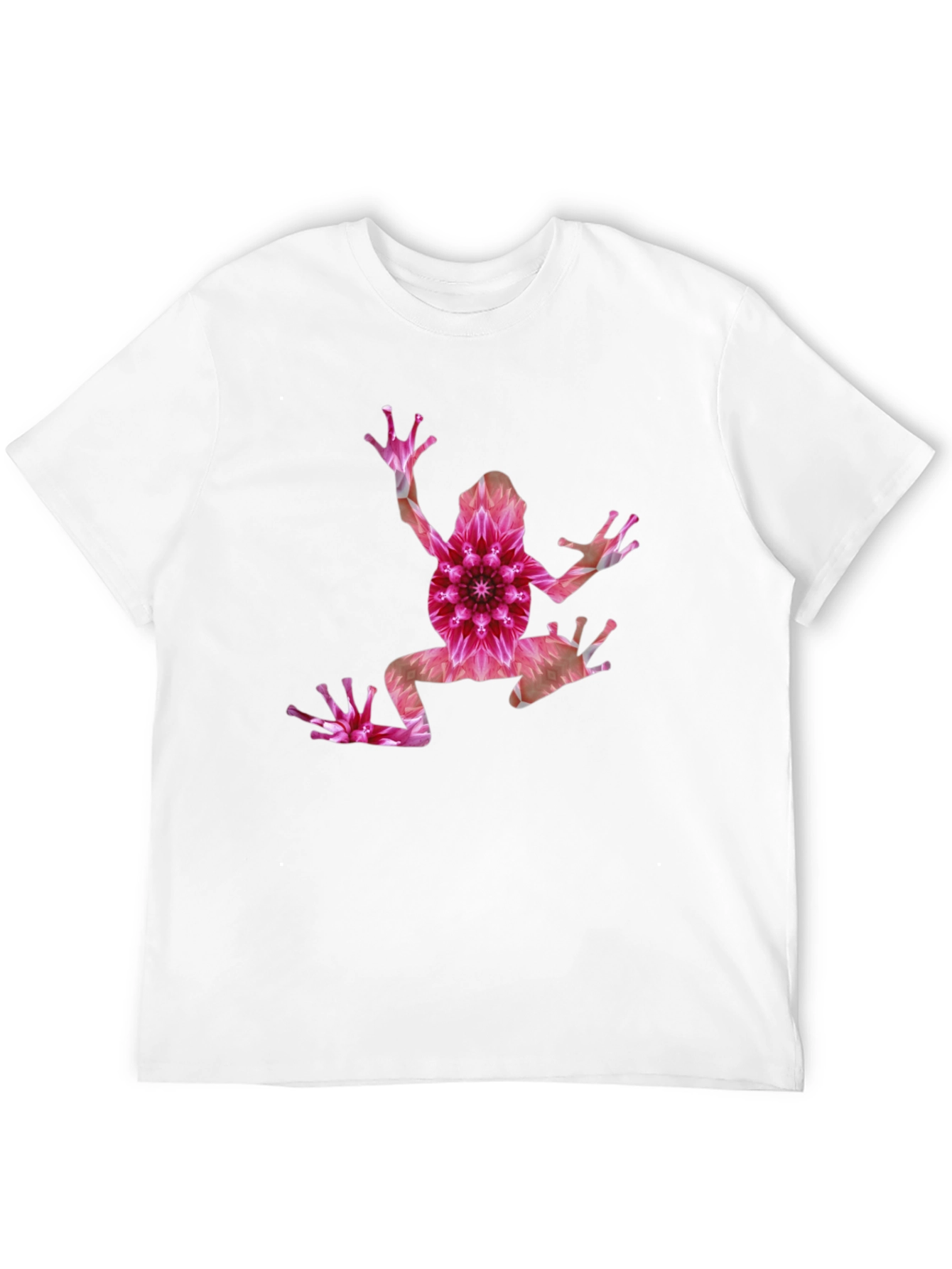 Black Floral Frog Graphic T-Shirt - Modern Style view 12