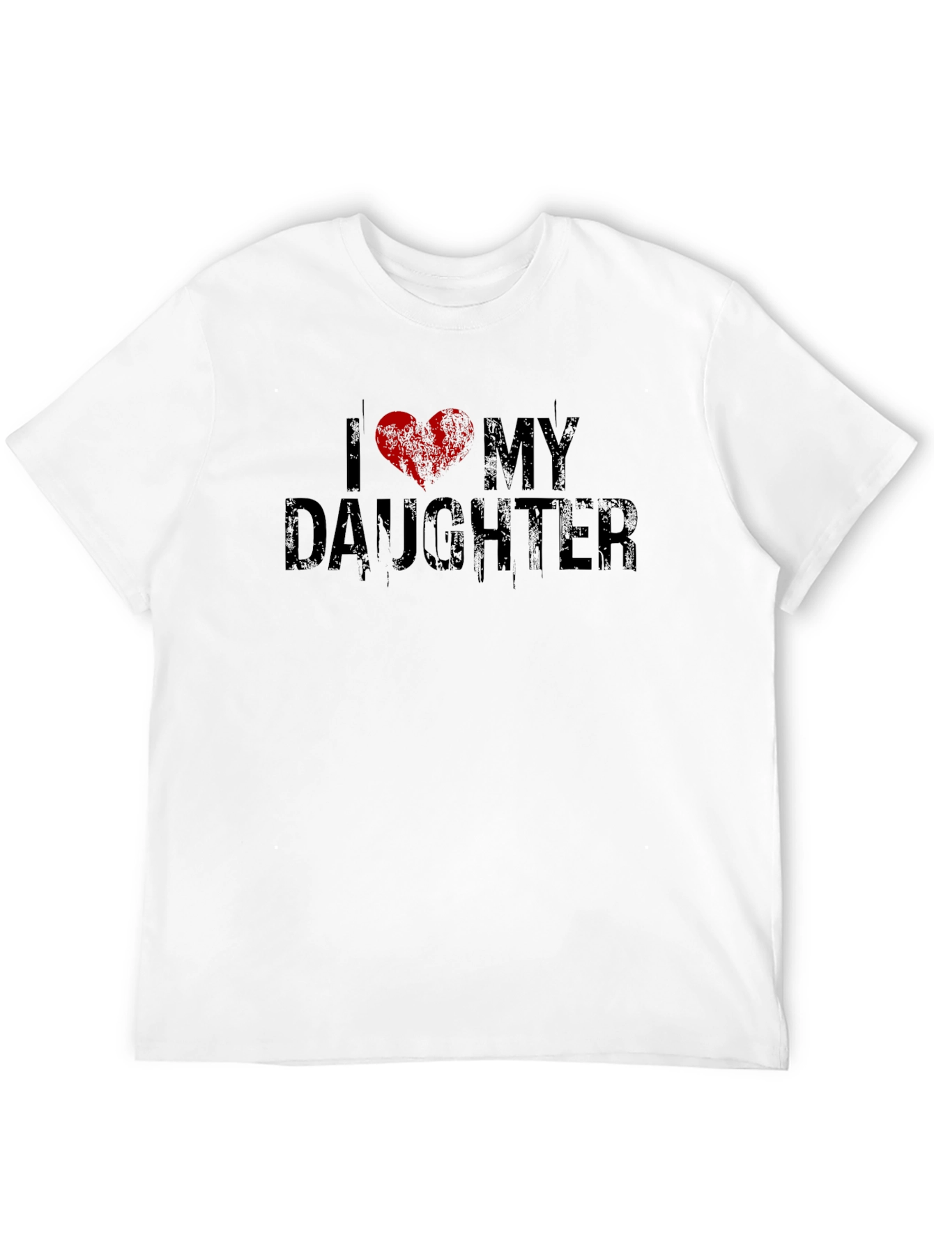 Black I Heart My Daughter Graphic Tee view 12