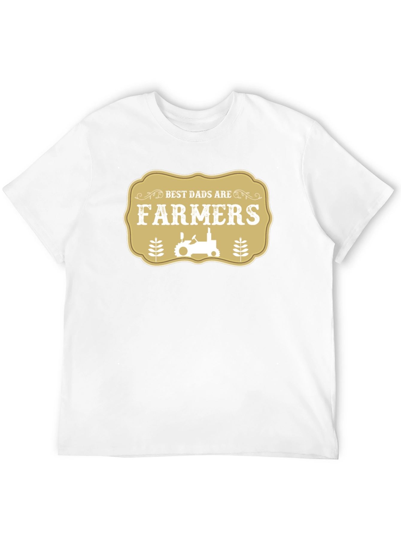 Best Dads Are Farmers Black T-Shirt - 12