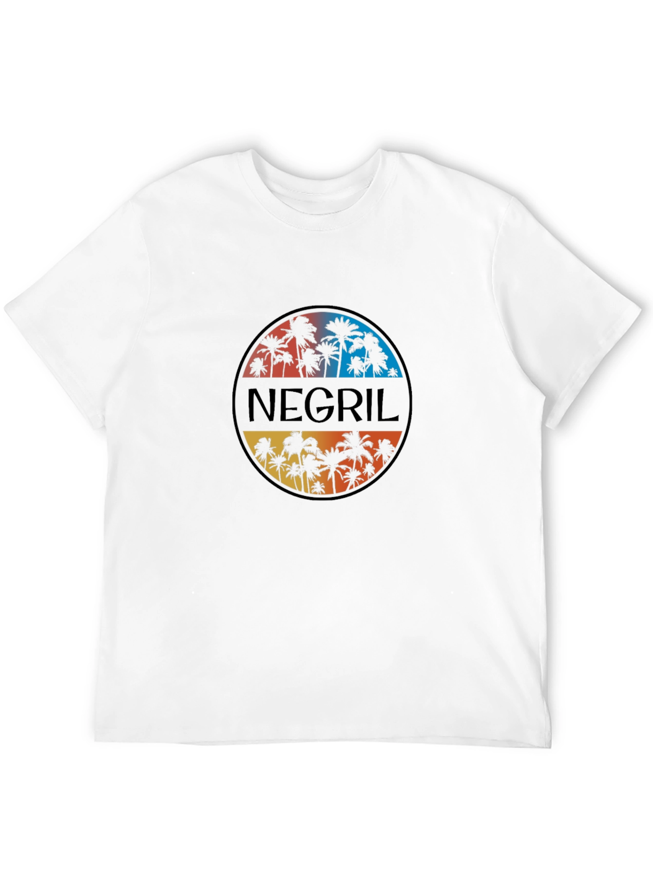 Negril Palm Tree Graphic Tee - Vacation Vibes - 12
