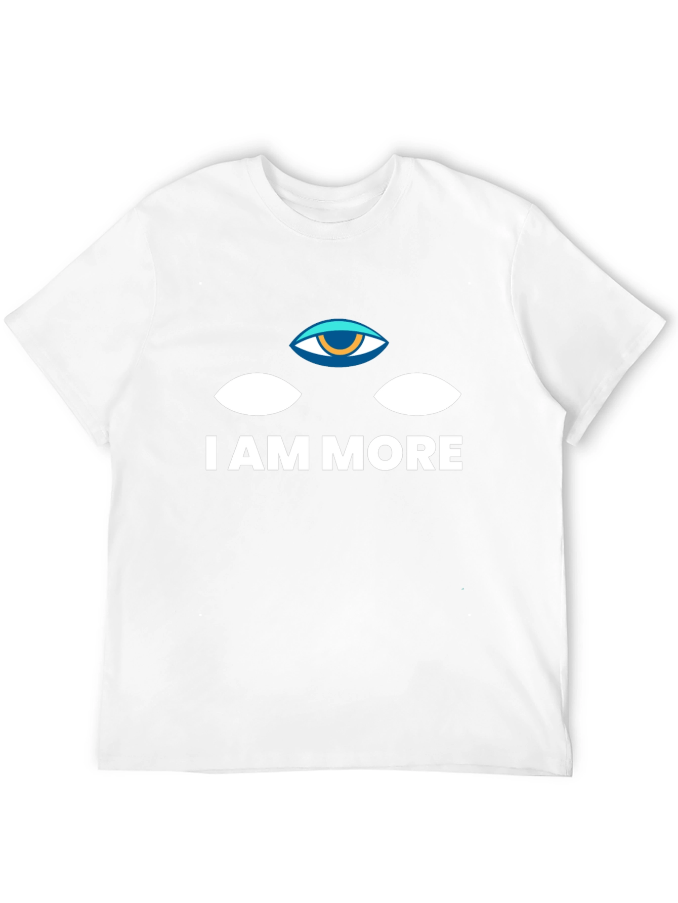 Black I AM MORE Graphic T-Shirt - Black Crew Neck view 12