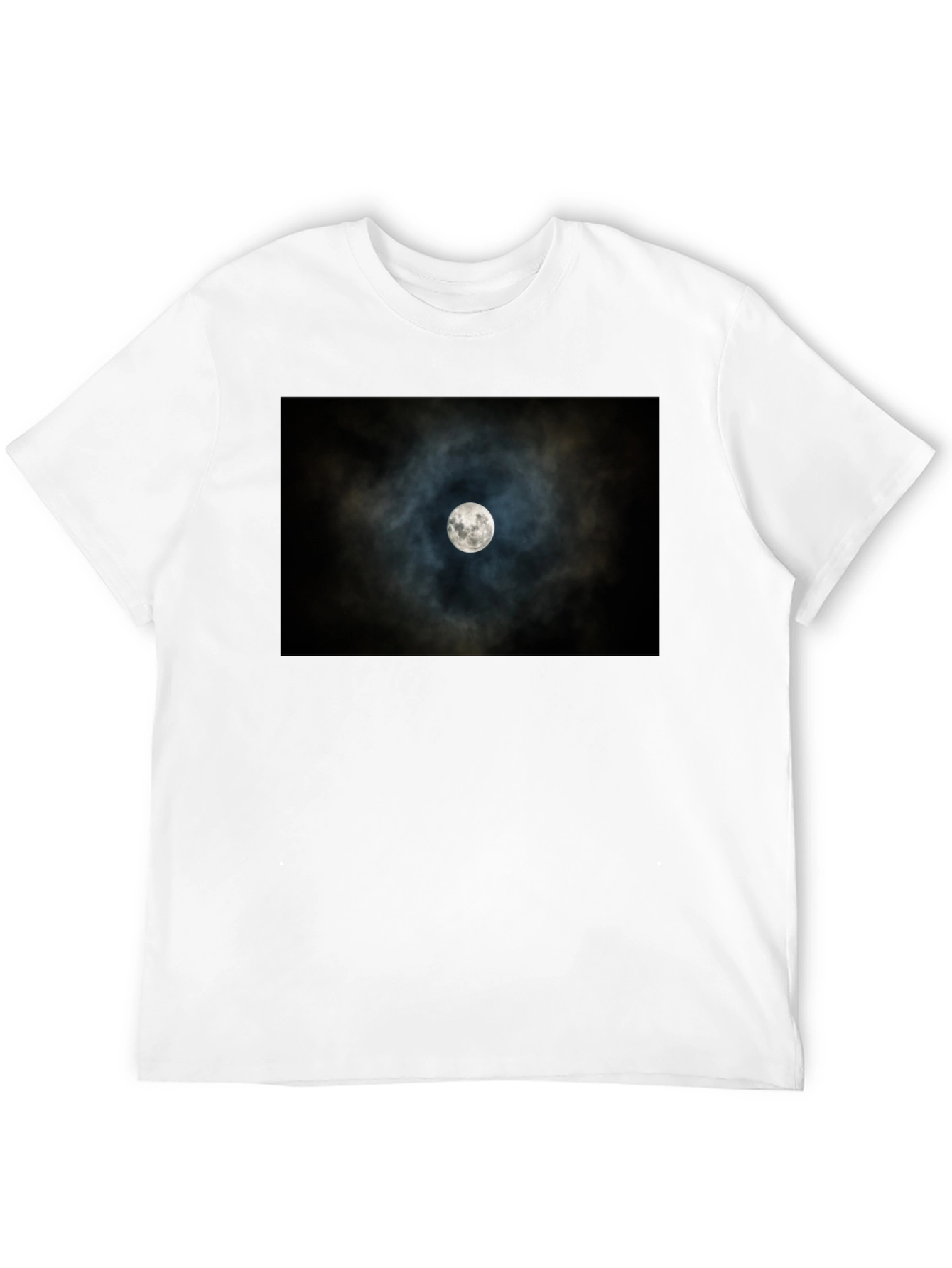 Black Lunar Eclipse Black Tee - Celestial Style view 12