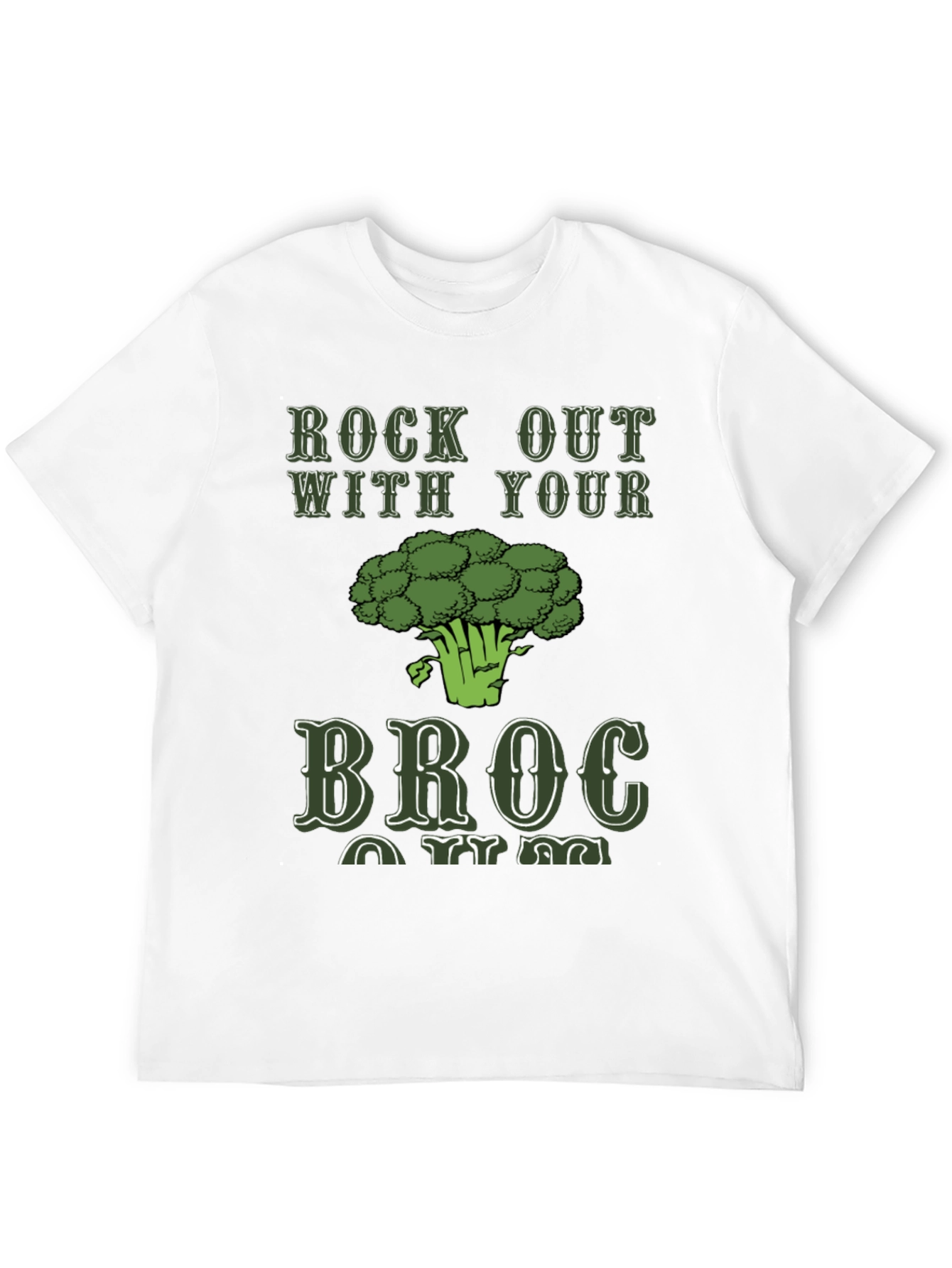 Black Rock Out With Your Broc T-Shirt view 12