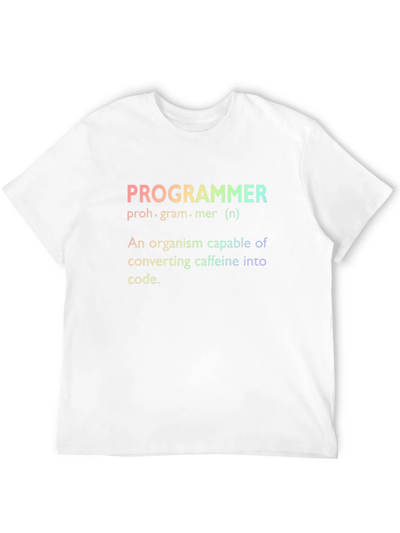 Black Programmer Definition T-Shirt view 12