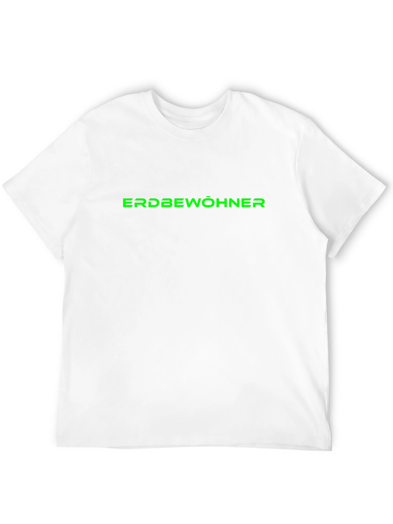 Black ERDBEWOHNER Graphic Tee - Black Cotton T-Shirt view 12