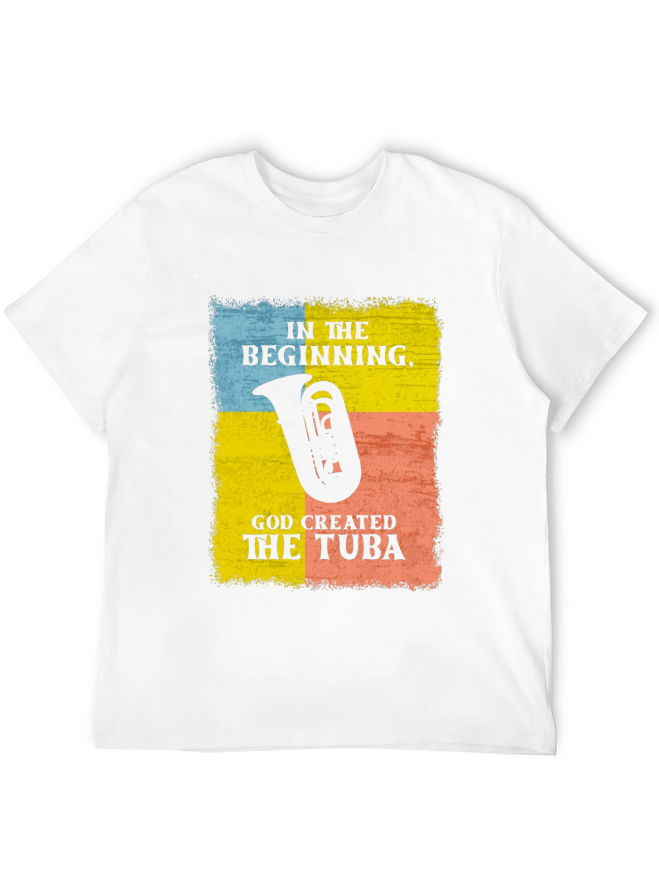 Black In The Beginning Tuba Graphic Tee view 12