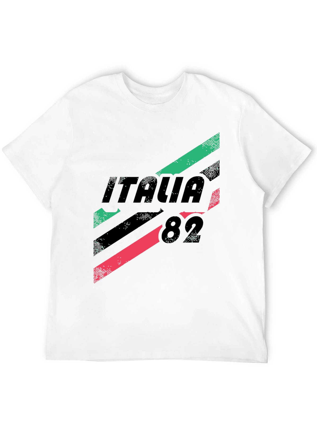 Black Italia 82 Graphic Tee - Black, Retro Style view 12