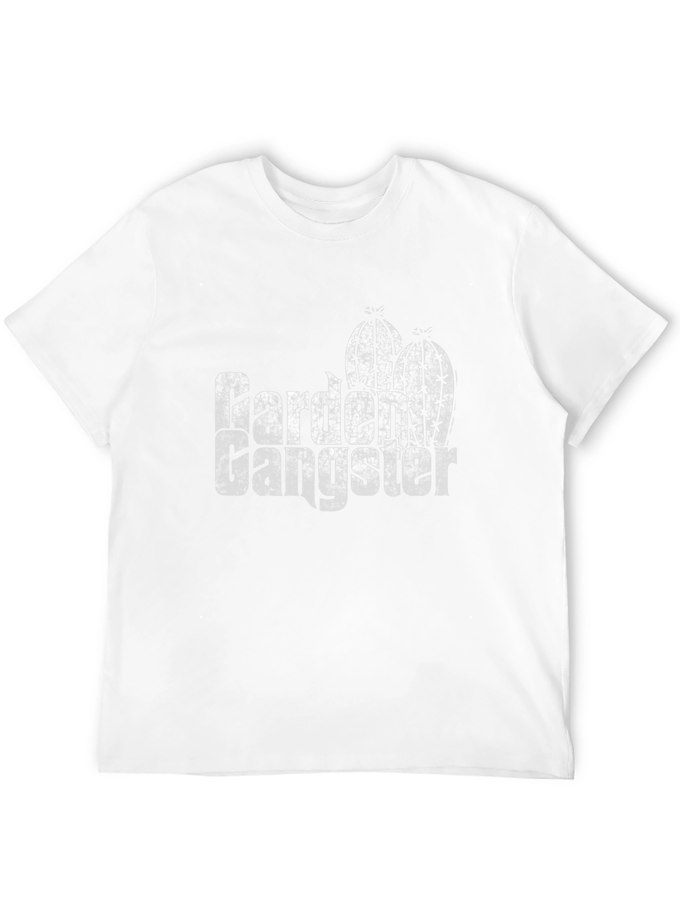 Black Garden Gangster Cactus Graphic Tee view 12