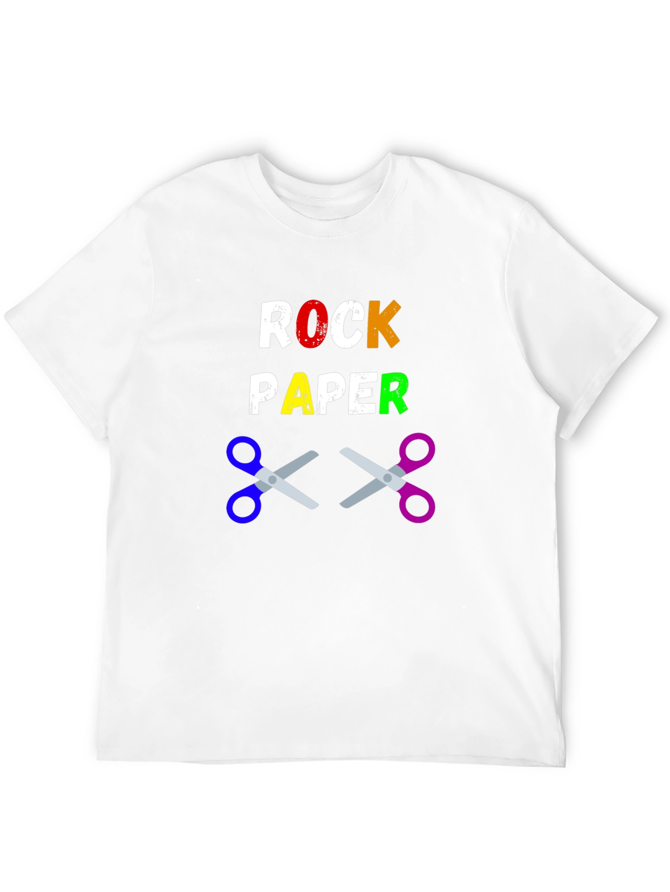 Black Rock Paper Scissors Graphic Tee view 12