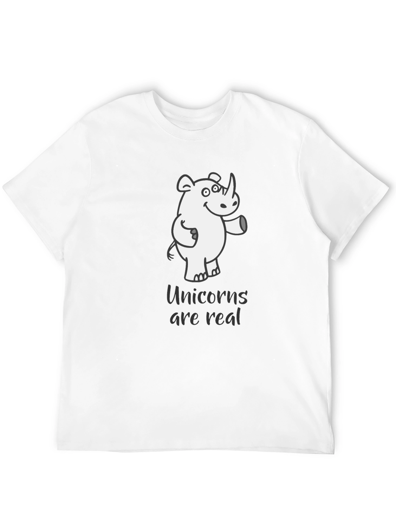 Black Unicorns Are Real Graphic T-Shirt view 12