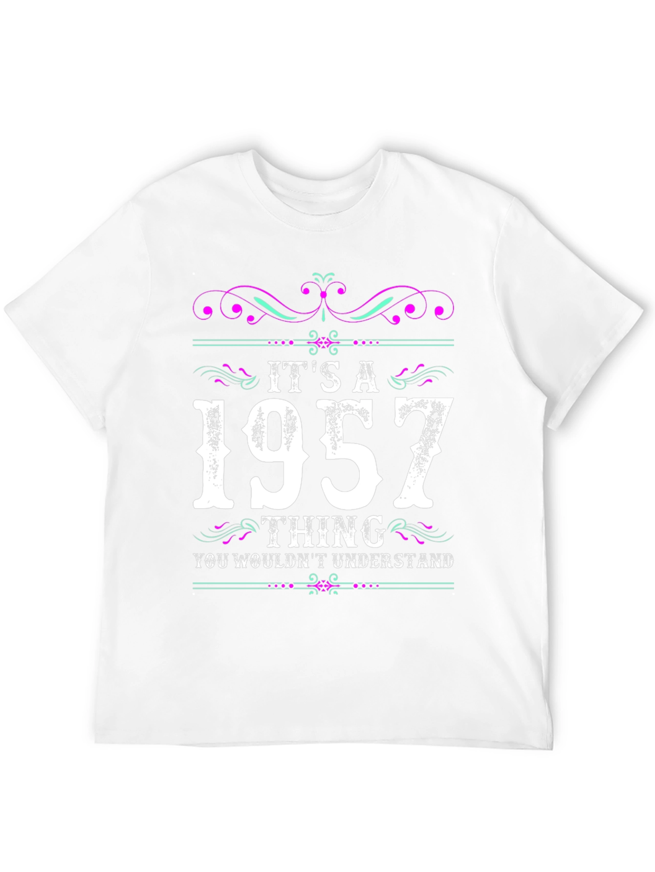 Black It's A 1957 Thing - Graphic T-Shirt view 12