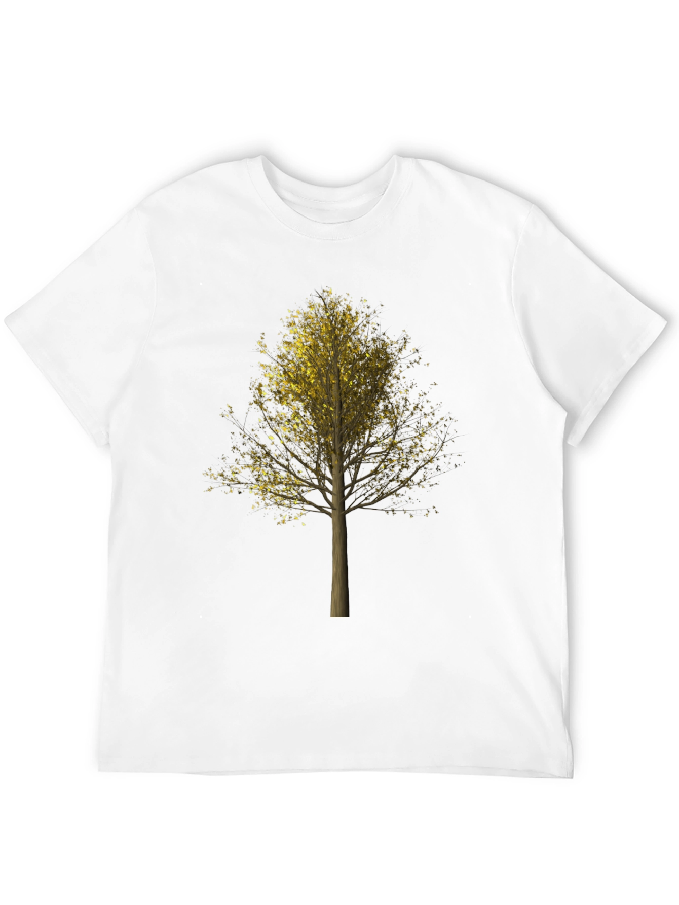 Black Nature Tree Graphic Black T-Shirt view 12