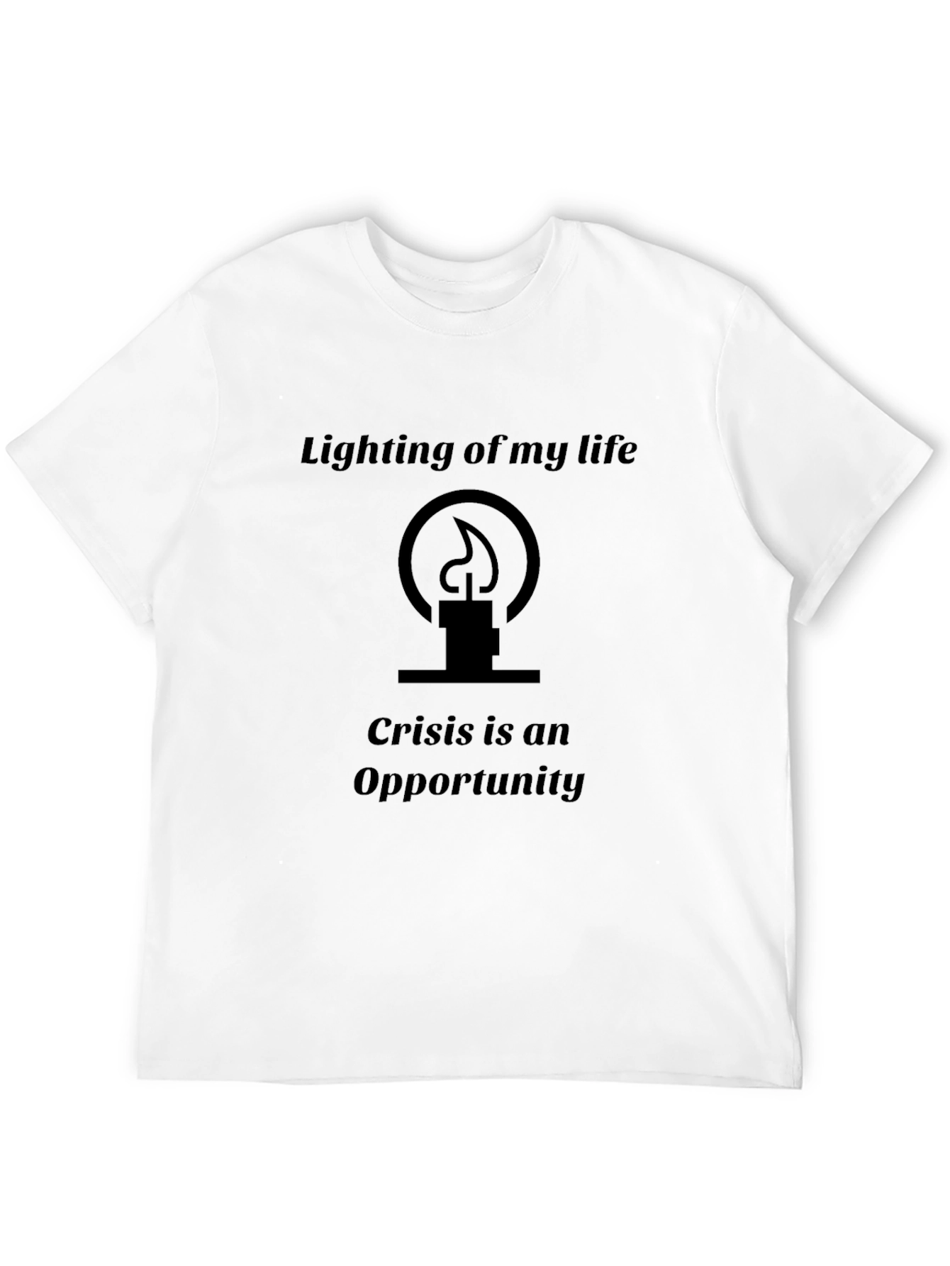 Black Lighting of my life Graphic T-Shirt view 12