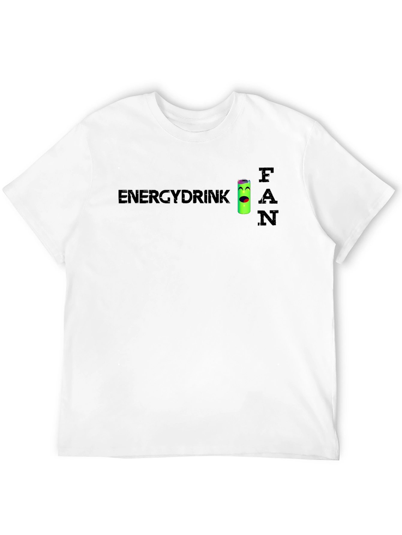 Black Energy Drink Fan T-Shirt - Novelty Tee view 12