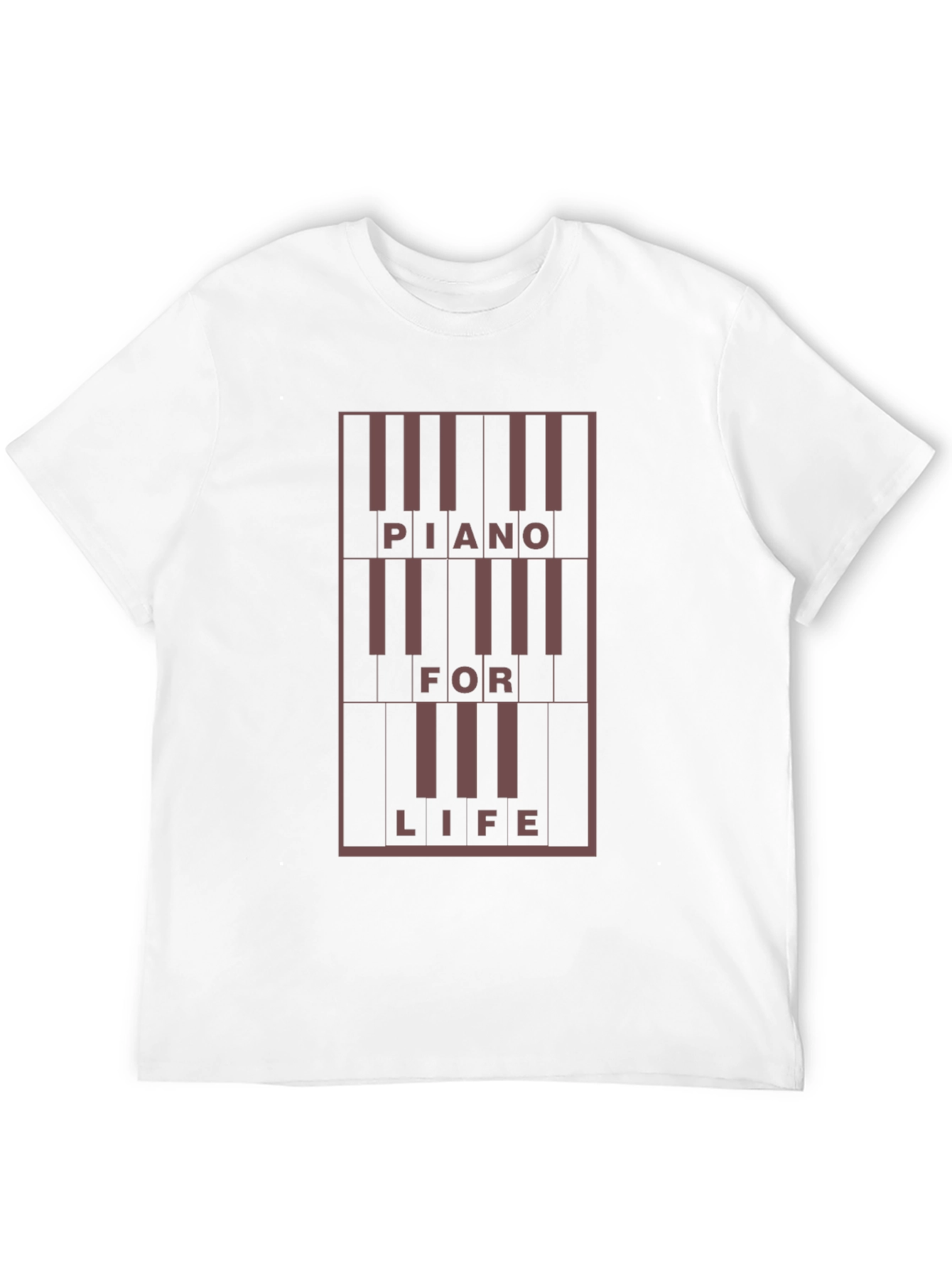 Black Piano For Life Graphic Tee view 12