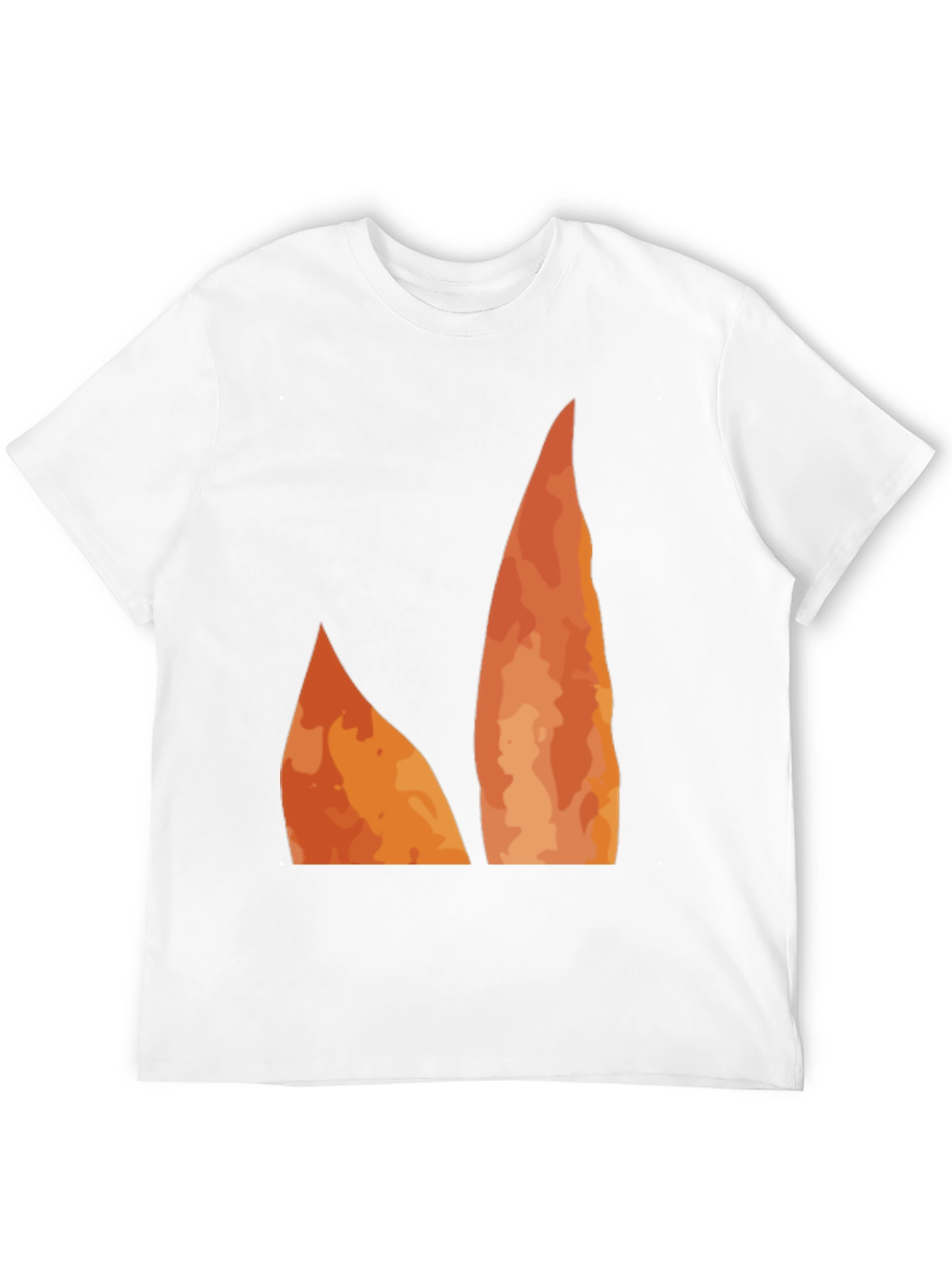 Black Flame Graphic Black Tee - Unique Design view 12