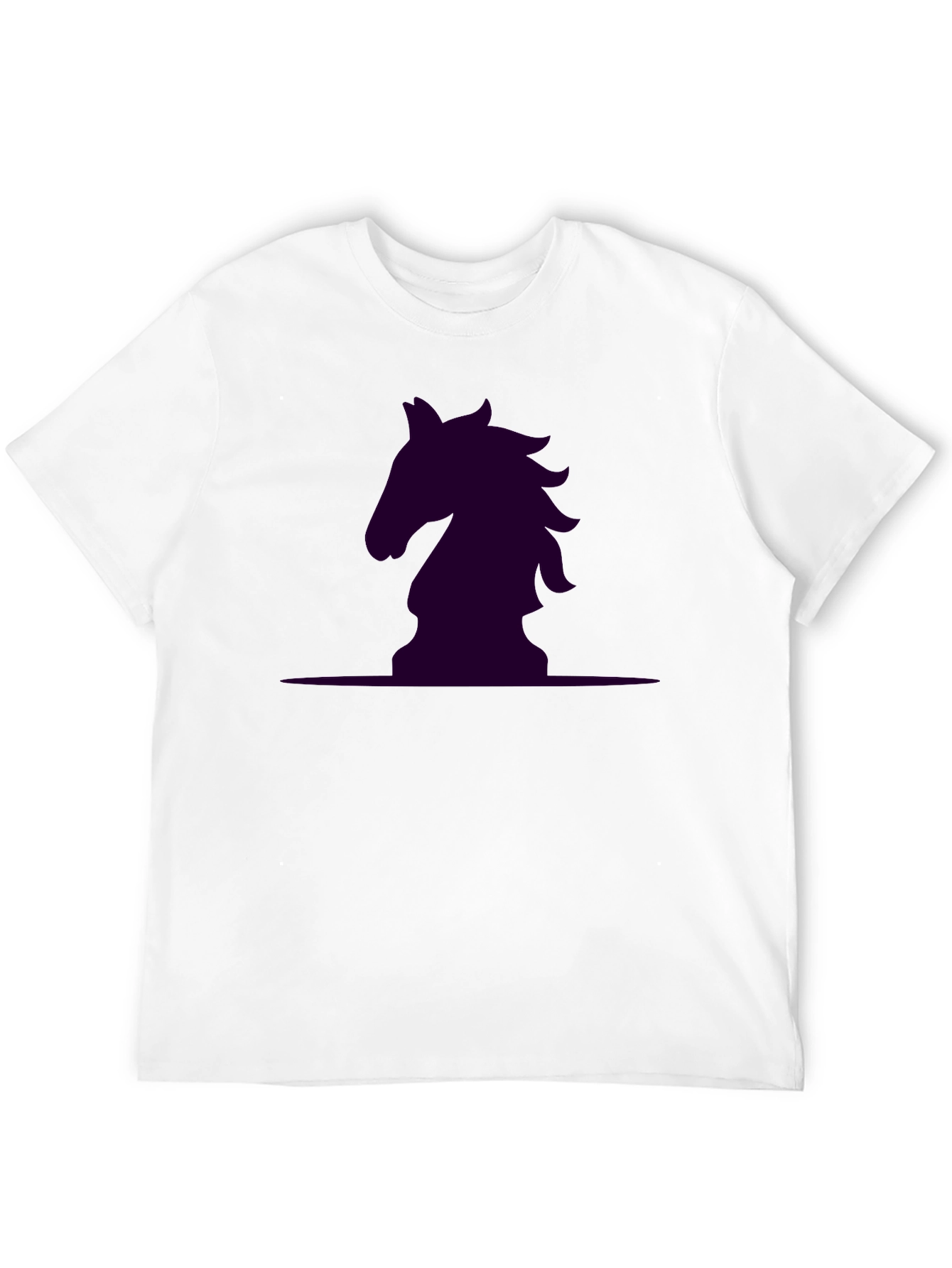Black Chess Knight Graphic Tee - Stylish & Unique view 12