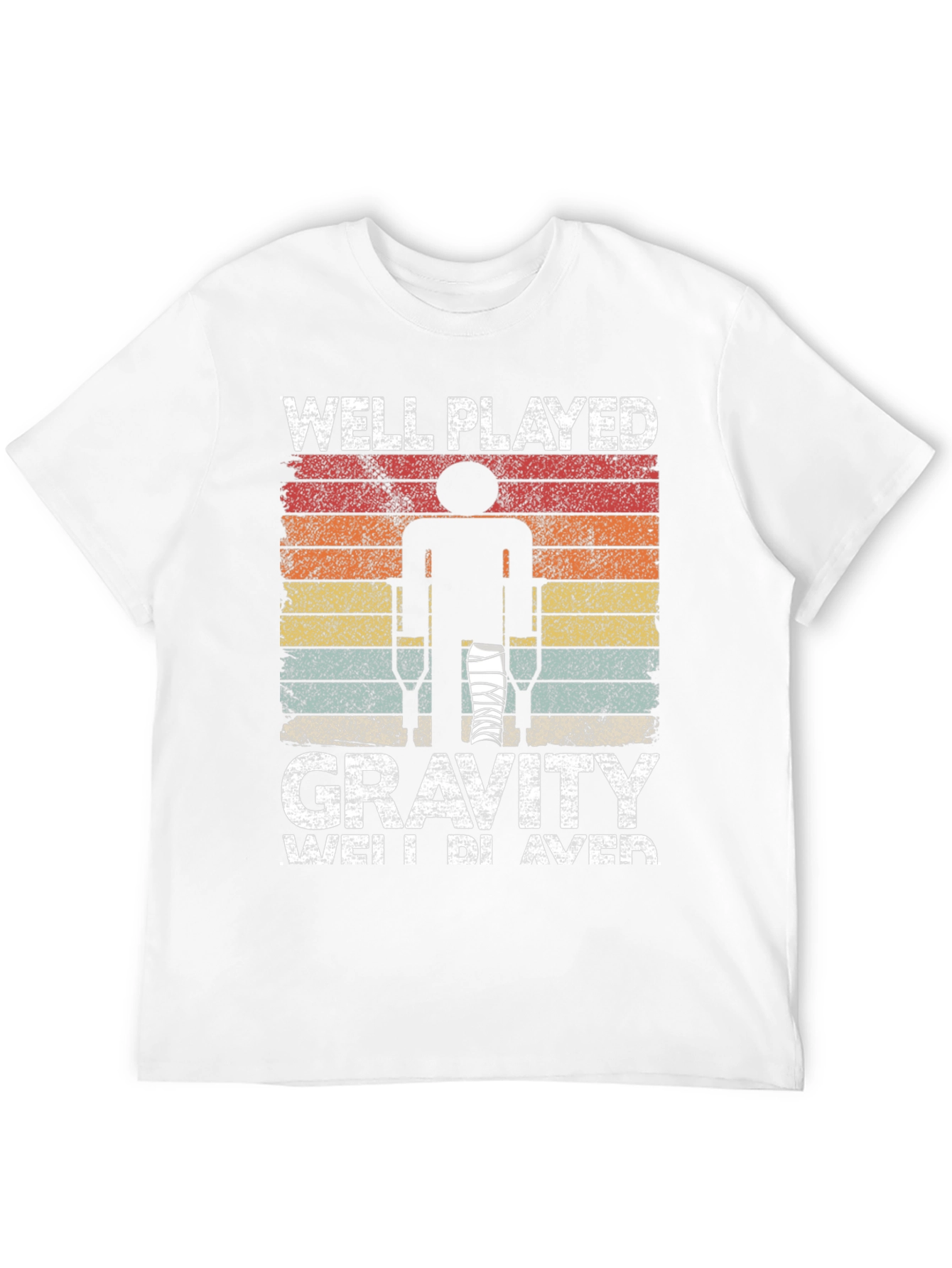 Black Well Played Gravity Graphic T-Shirt view 12