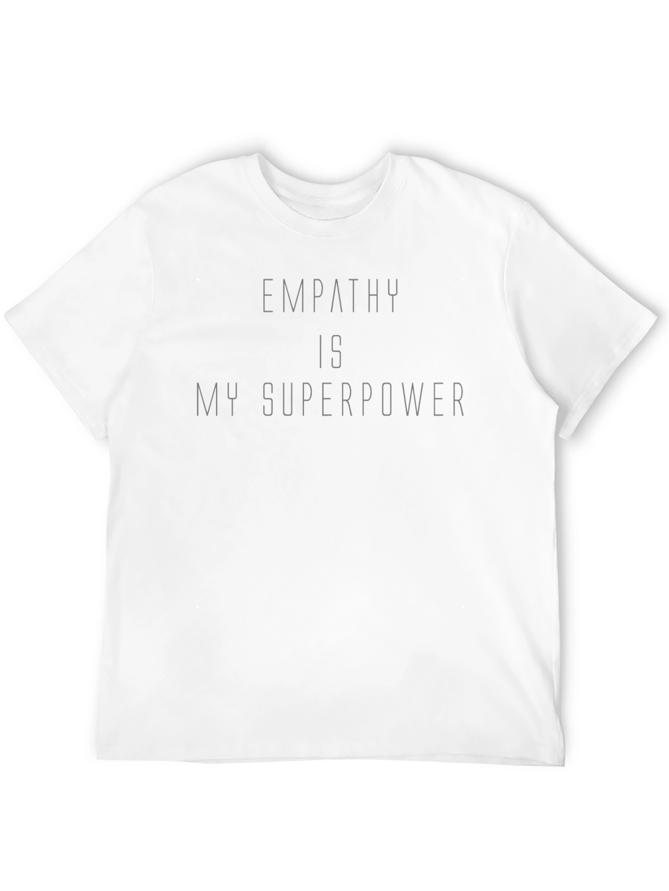 Black Empathy Is My Superpower Graphic T-Shirt - Black view 12