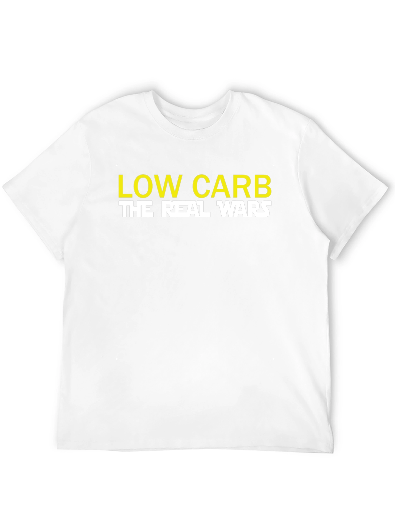Black Low Carb The Real Wars Graphic T-Shirt view 12