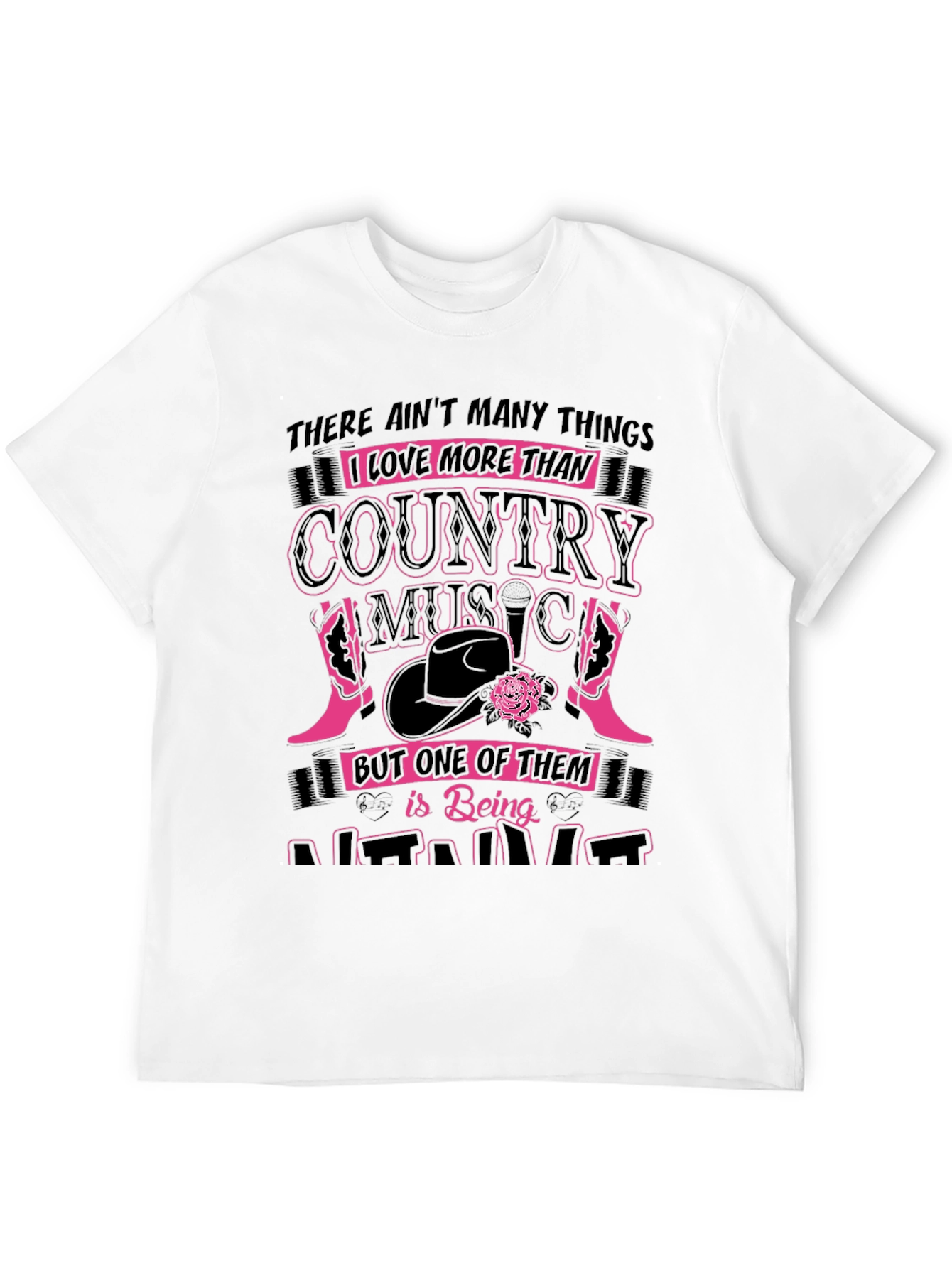 Black Country Music T-Shirt - "There Ain't Many Things" view 12
