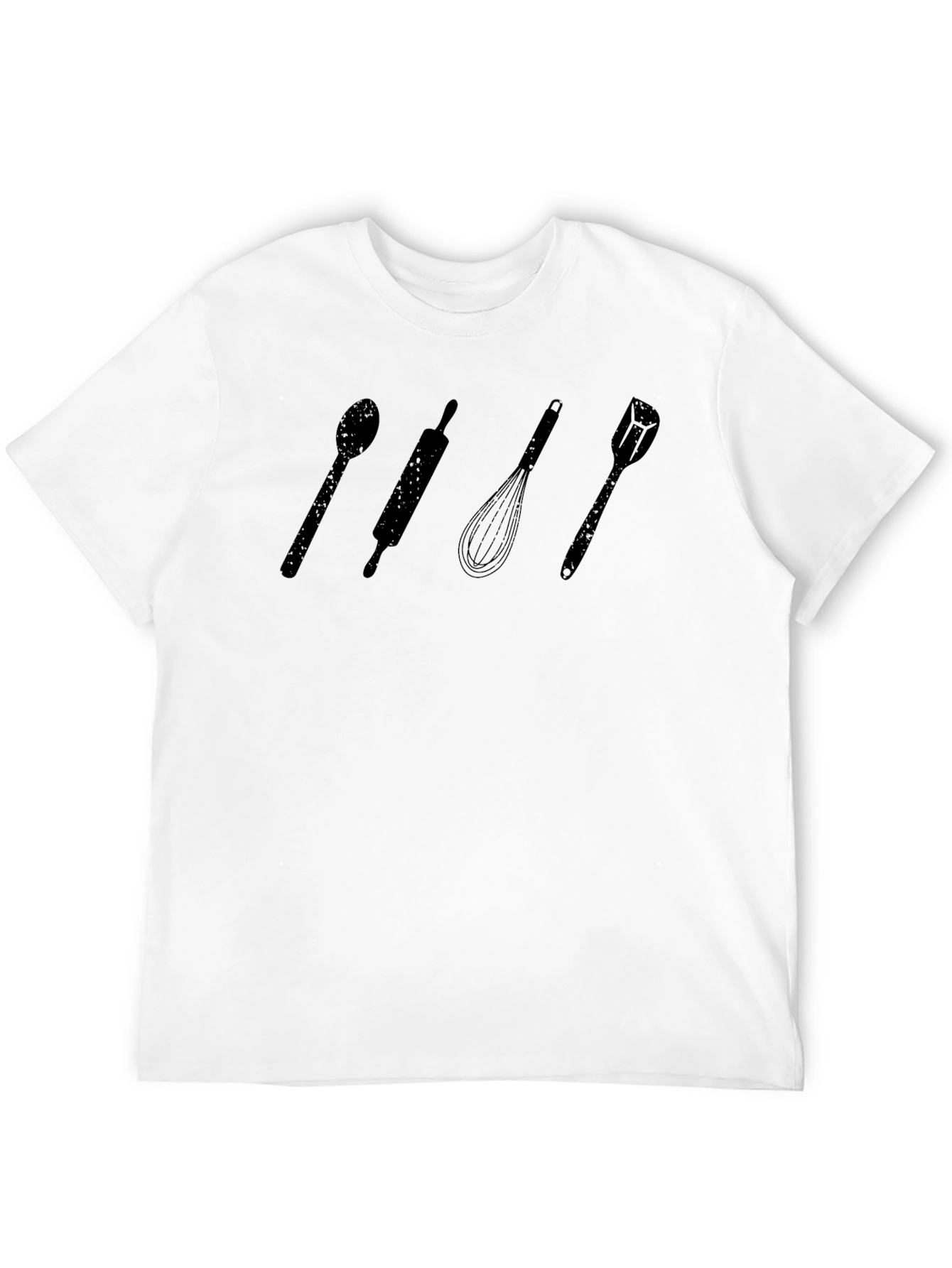 Black Baking Utensils Graphic Tee view 12