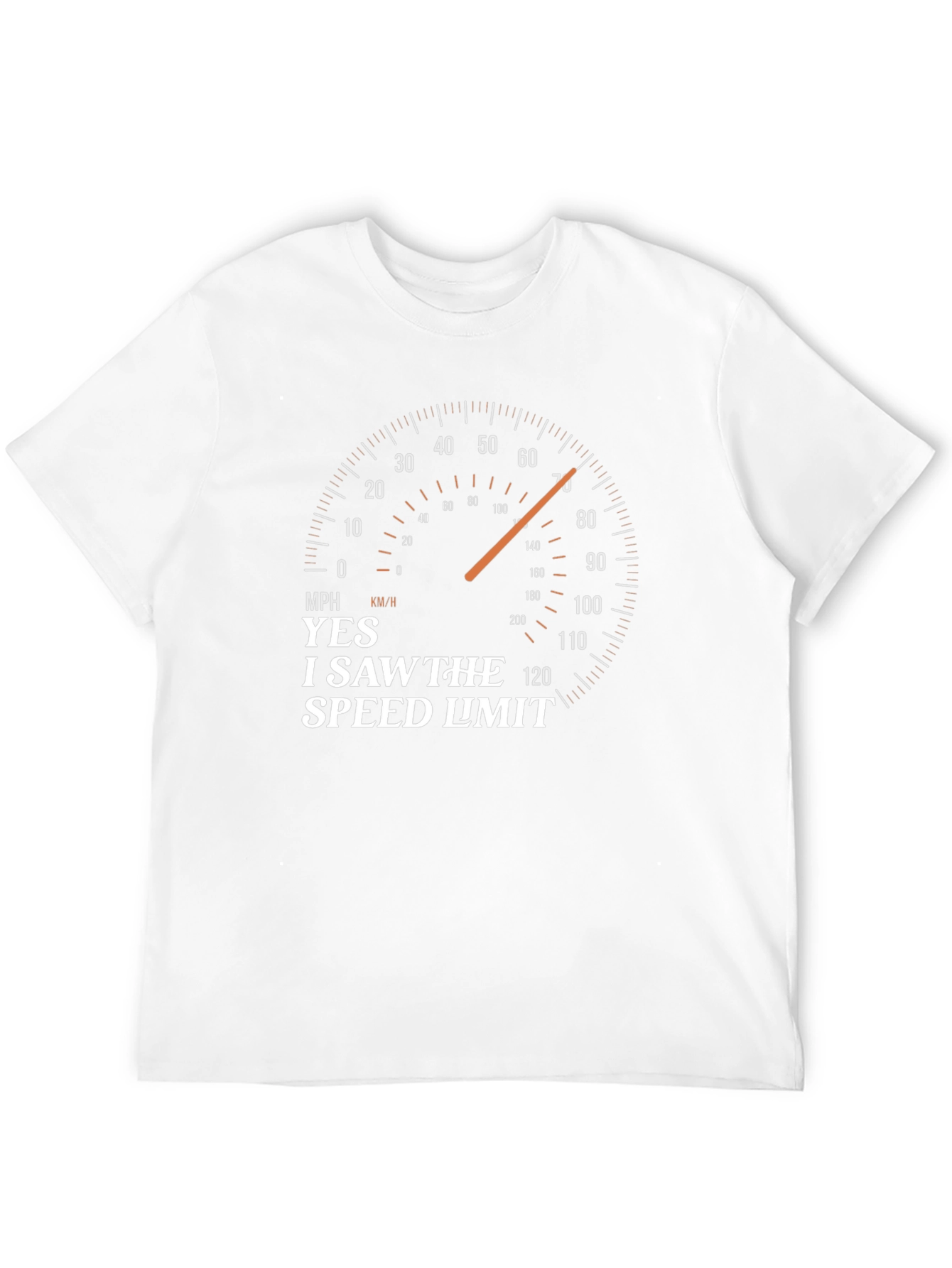 Black I Saw The Speed Limit T-Shirt view 12