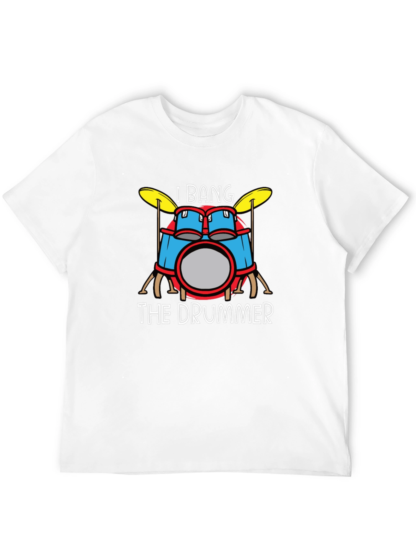 Black I Bang The Drummer Graphic T-Shirt view 12