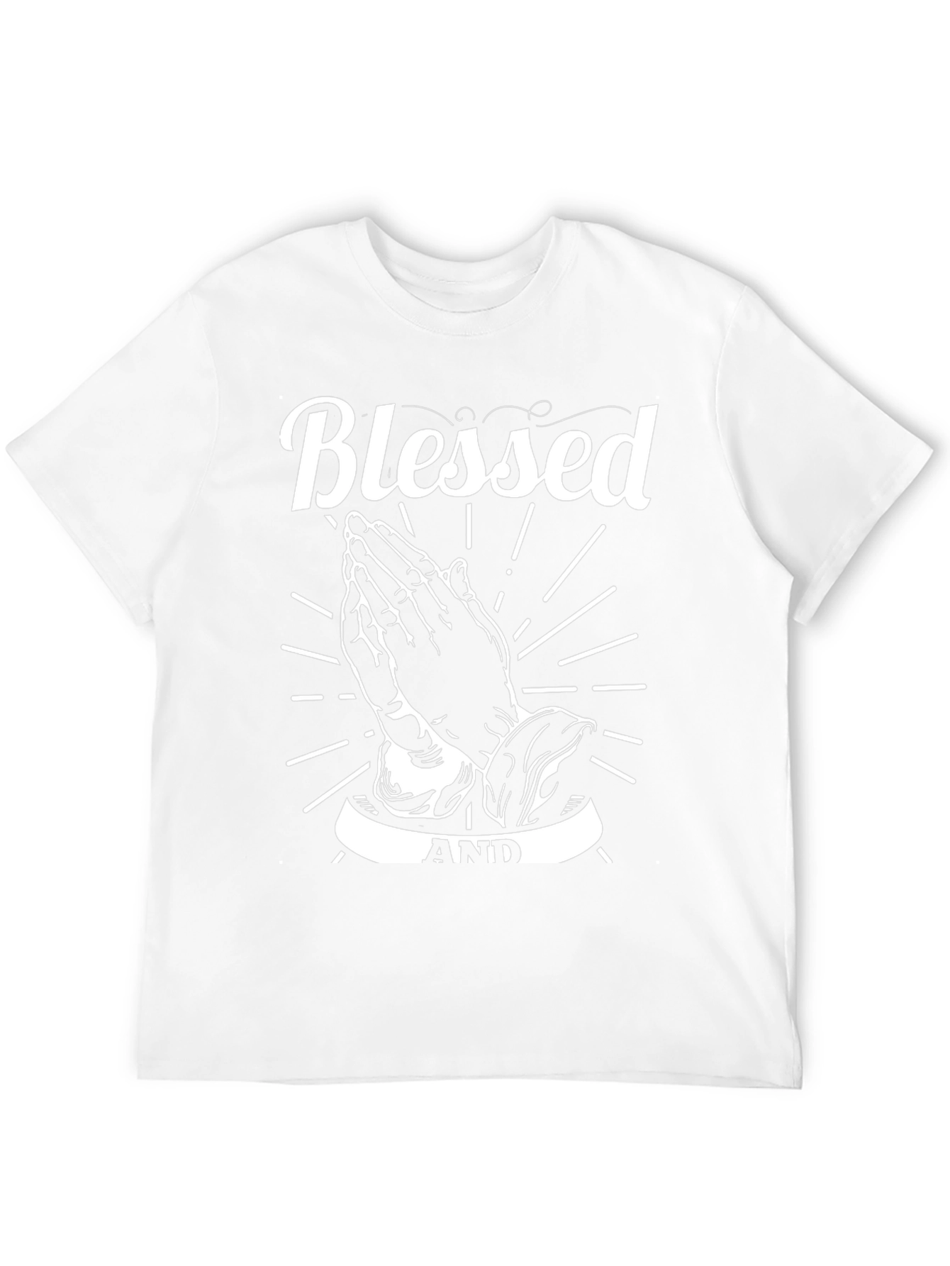 Black Blessed & Anointed Graphic Tee view 12