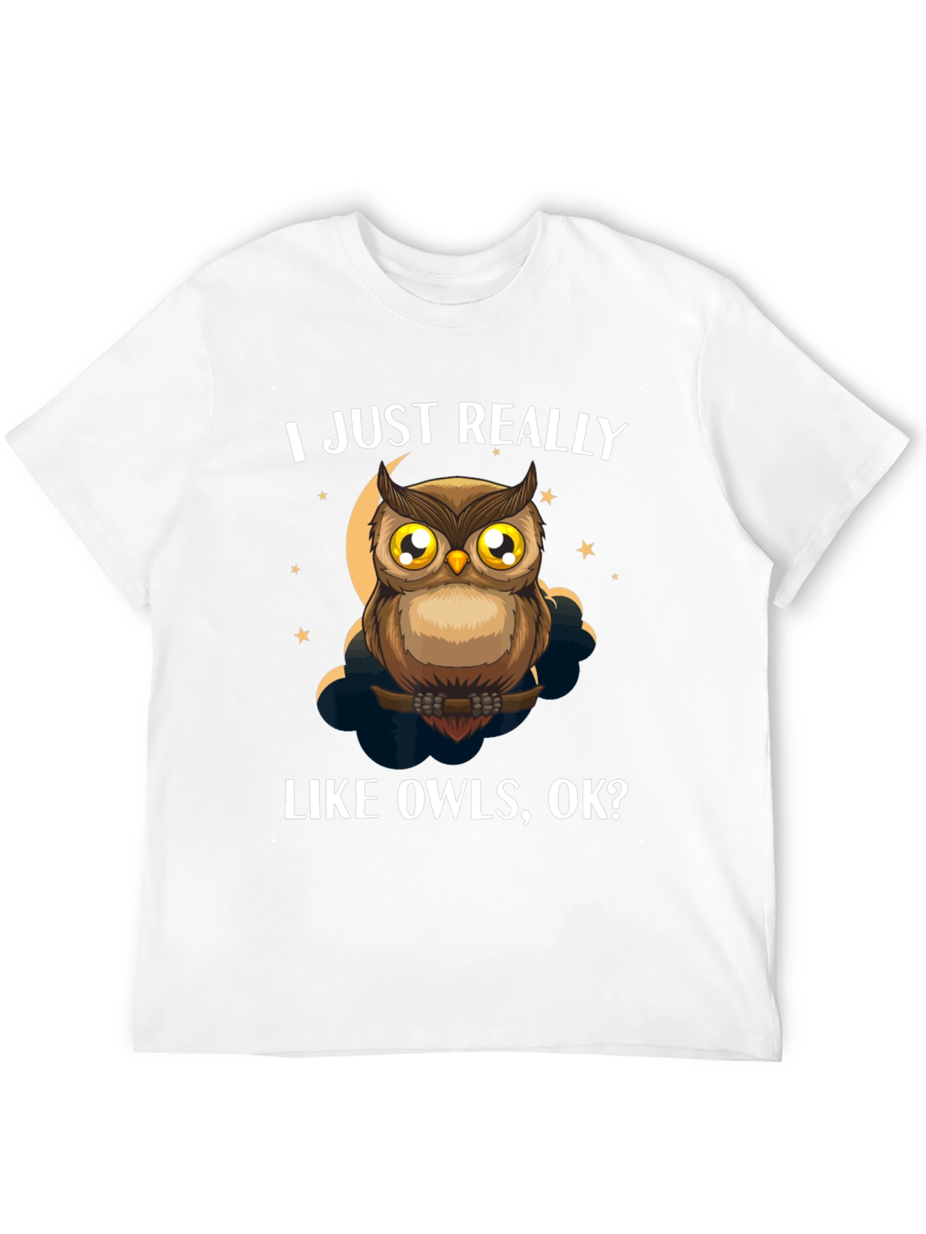 I Just Really Like Owls T-Shirt - Funny Owl Lover Tee - 12