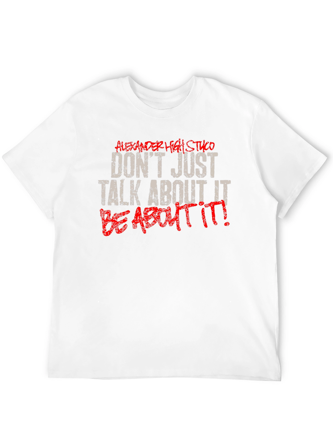 Black Motivational 'Be About It' Black Graphic Tee view 12