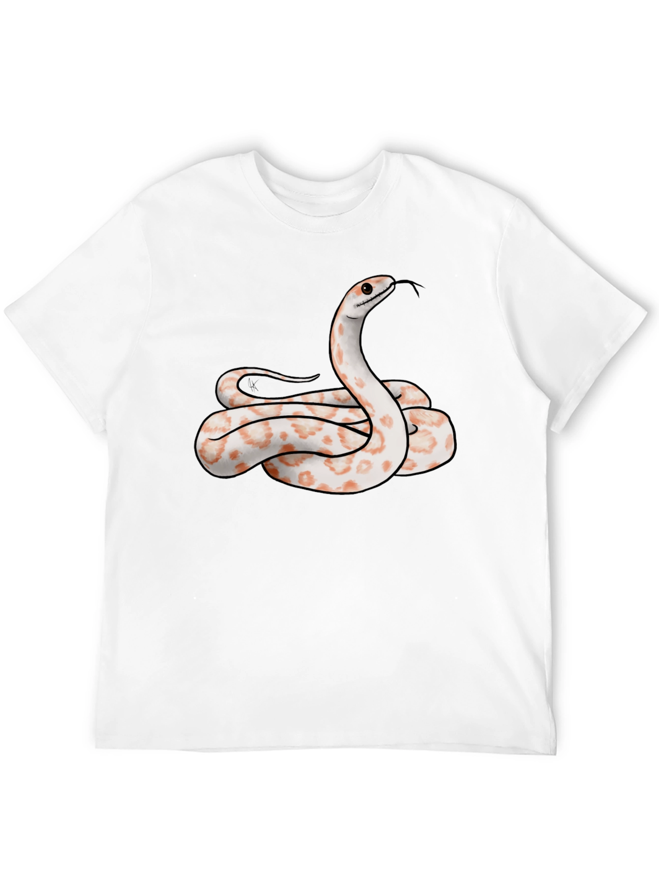 Black Snake Graphic Tee - Cool Reptile Design T-Shirt view 12