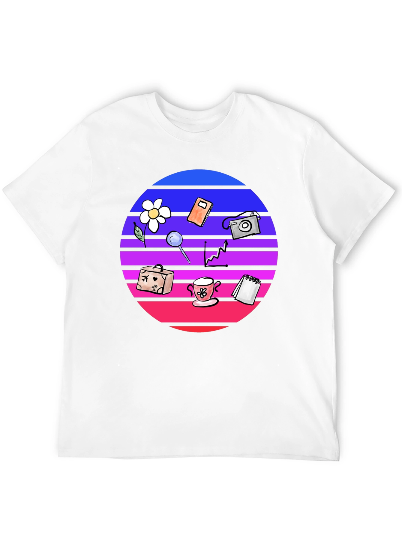 Black Retro Vibe Graphic Tee view 12