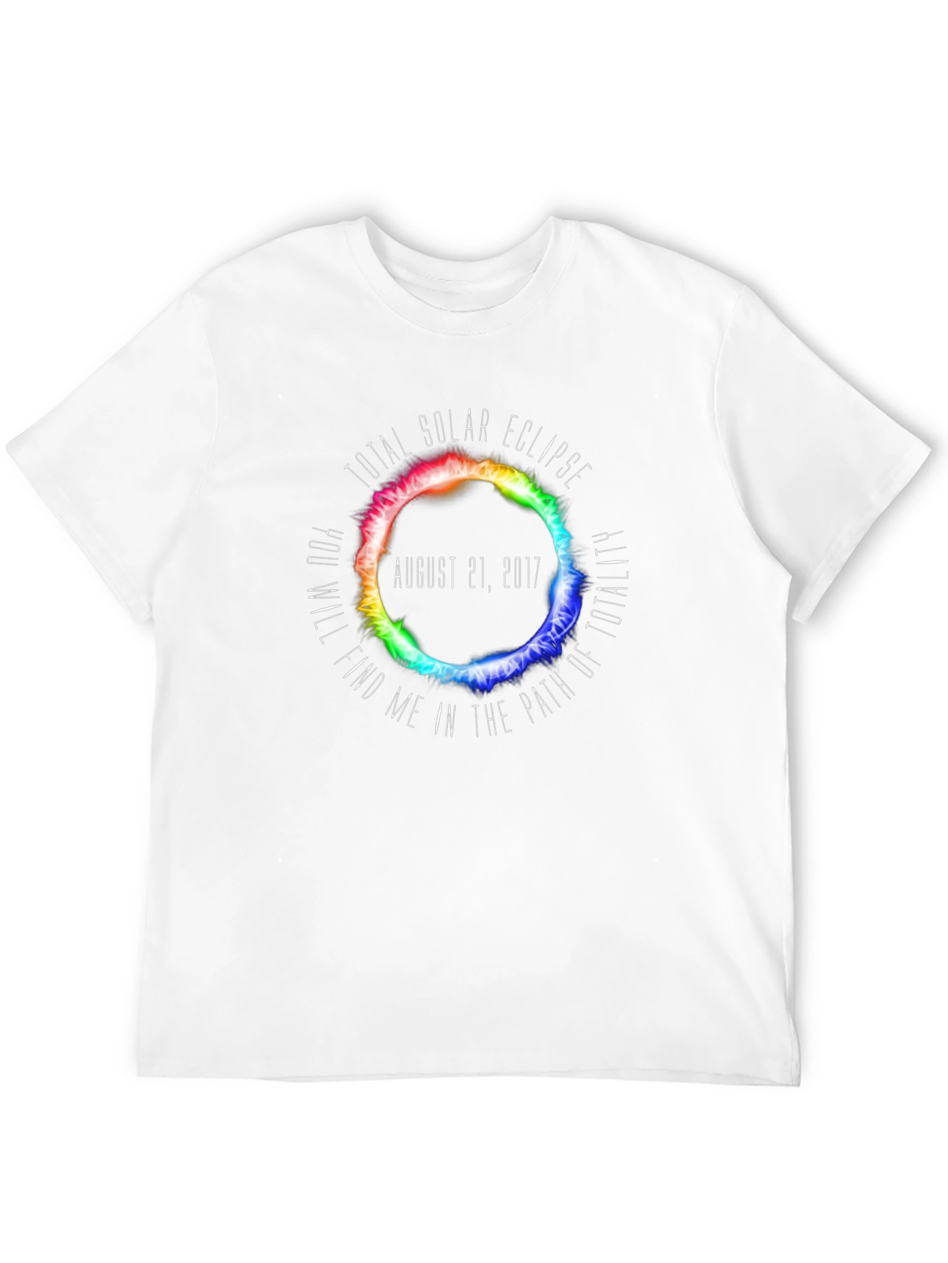 Black Total Solar Eclipse August 2017 T-Shirt view 12