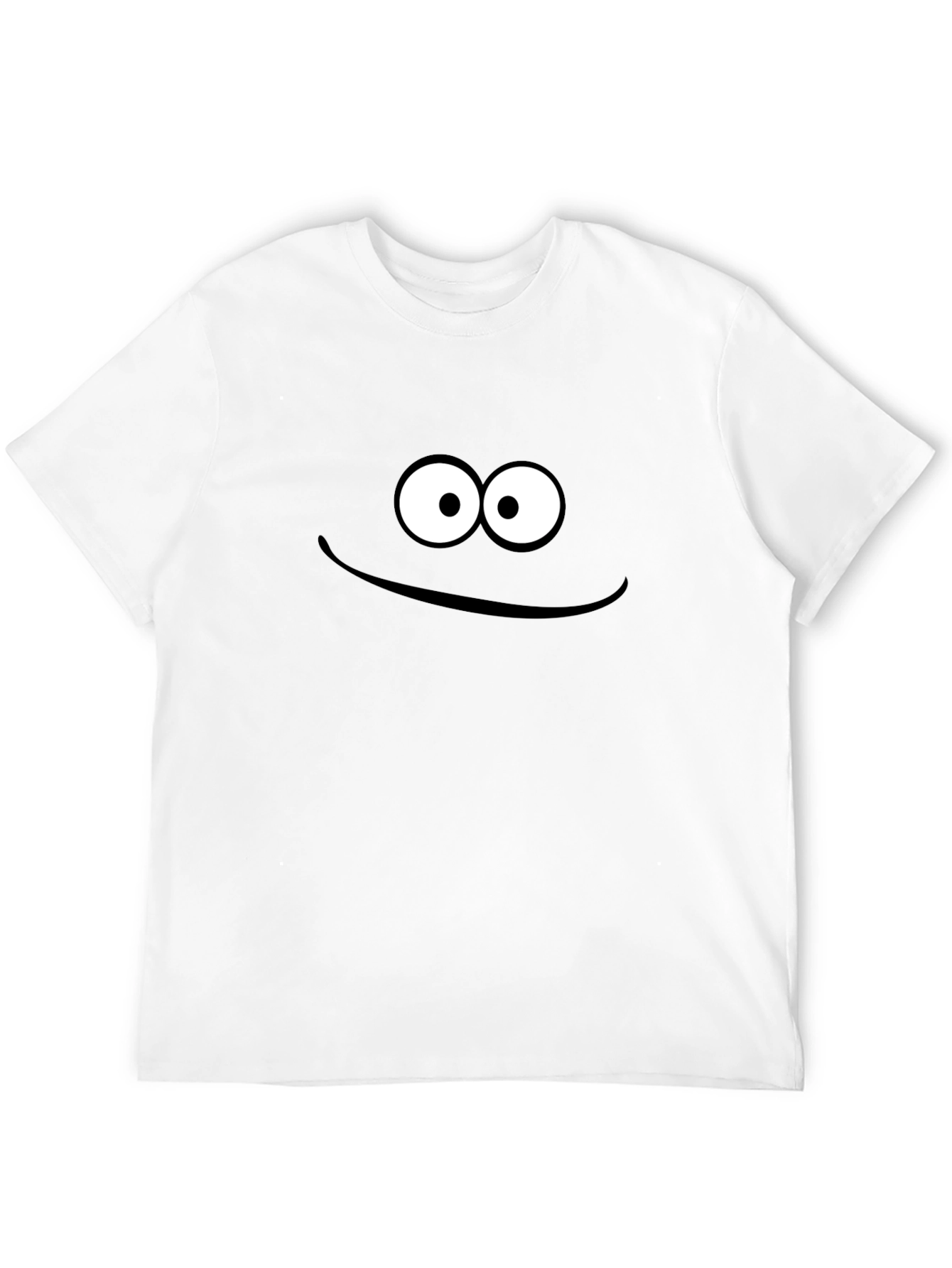 Black Funny Face Graphic T-Shirt - Soft Cotton Tee view 12