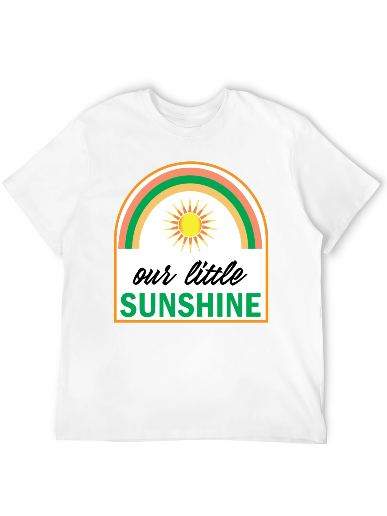 Black Our Little Sunshine Graphic Tee - Unisex view 12