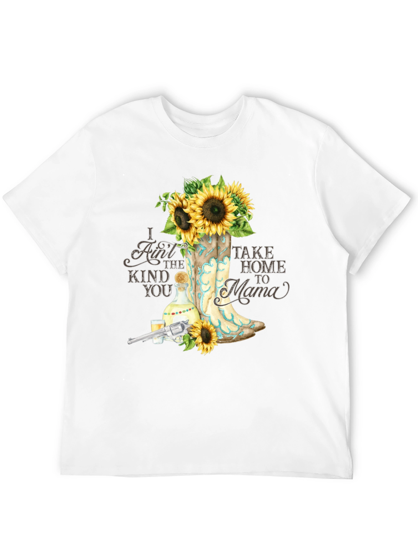 Black I Ain't the Kind You Take Home to Mama T-Shirt view 12