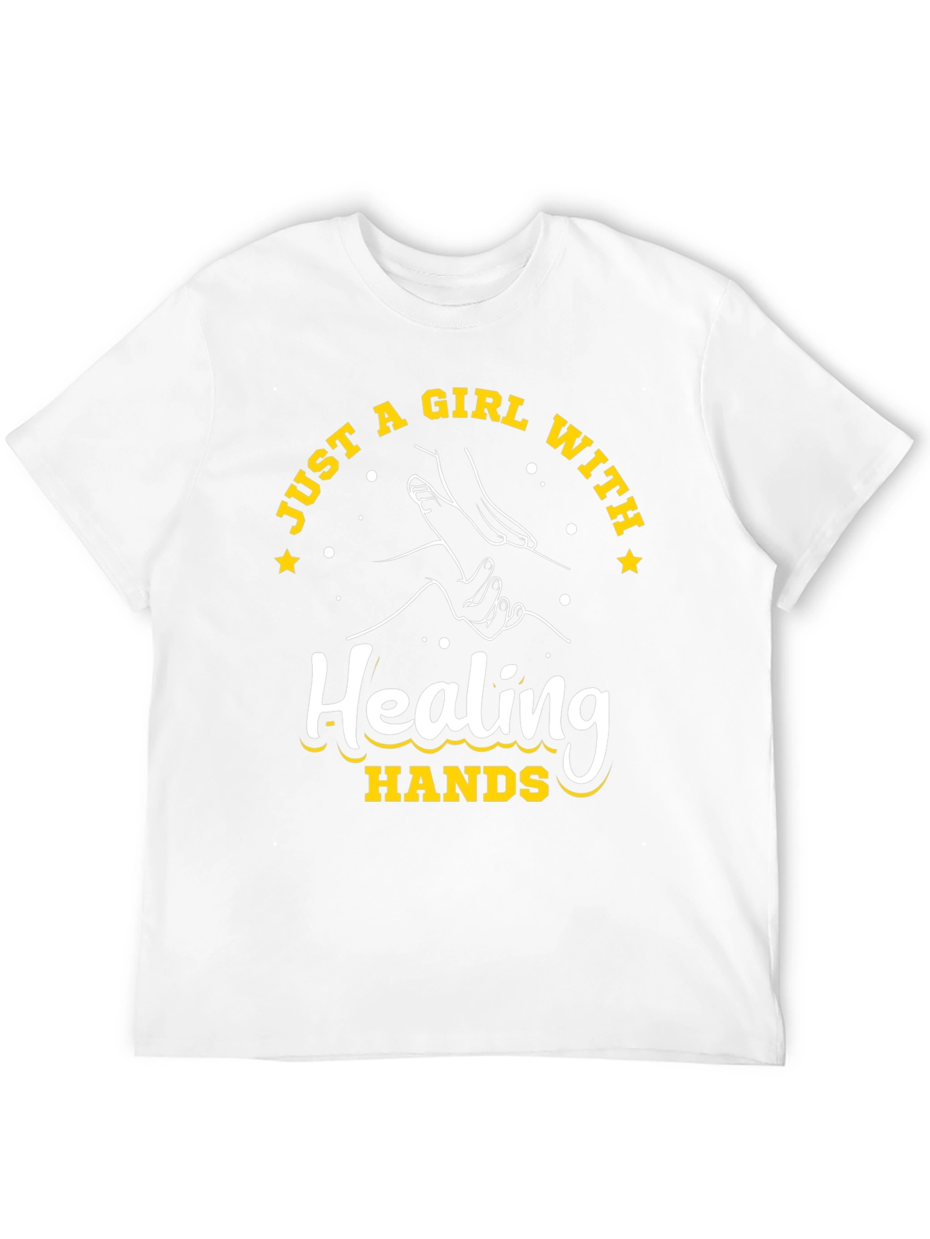 Healing Hands T-Shirt - Just a Girl With - 12