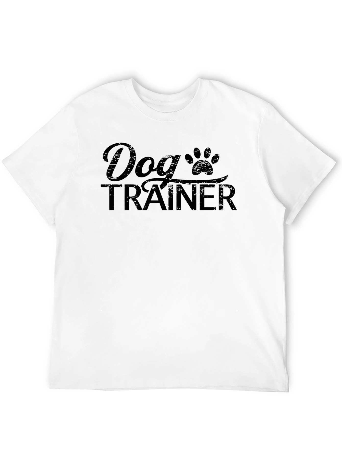 Black Dog Trainer Black Graphic T-Shirt view 12