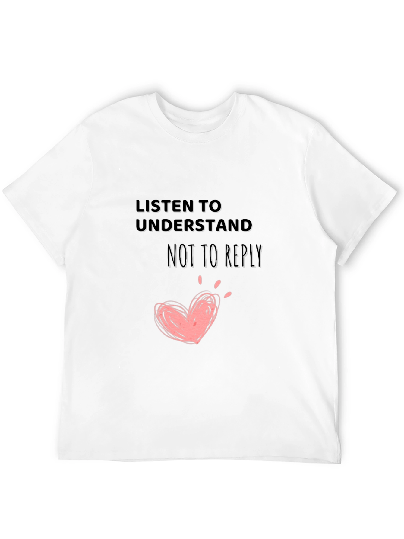 Black Listen To Understand Graphic T-Shirt view 12