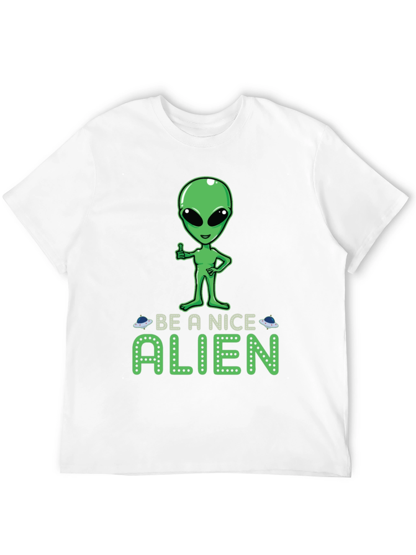 Be A Nice Alien Graphic Tee - 12