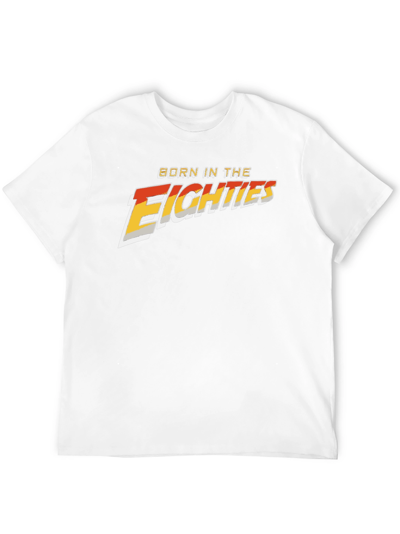 Black Born in the Eighties Black Graphic Tee view 12