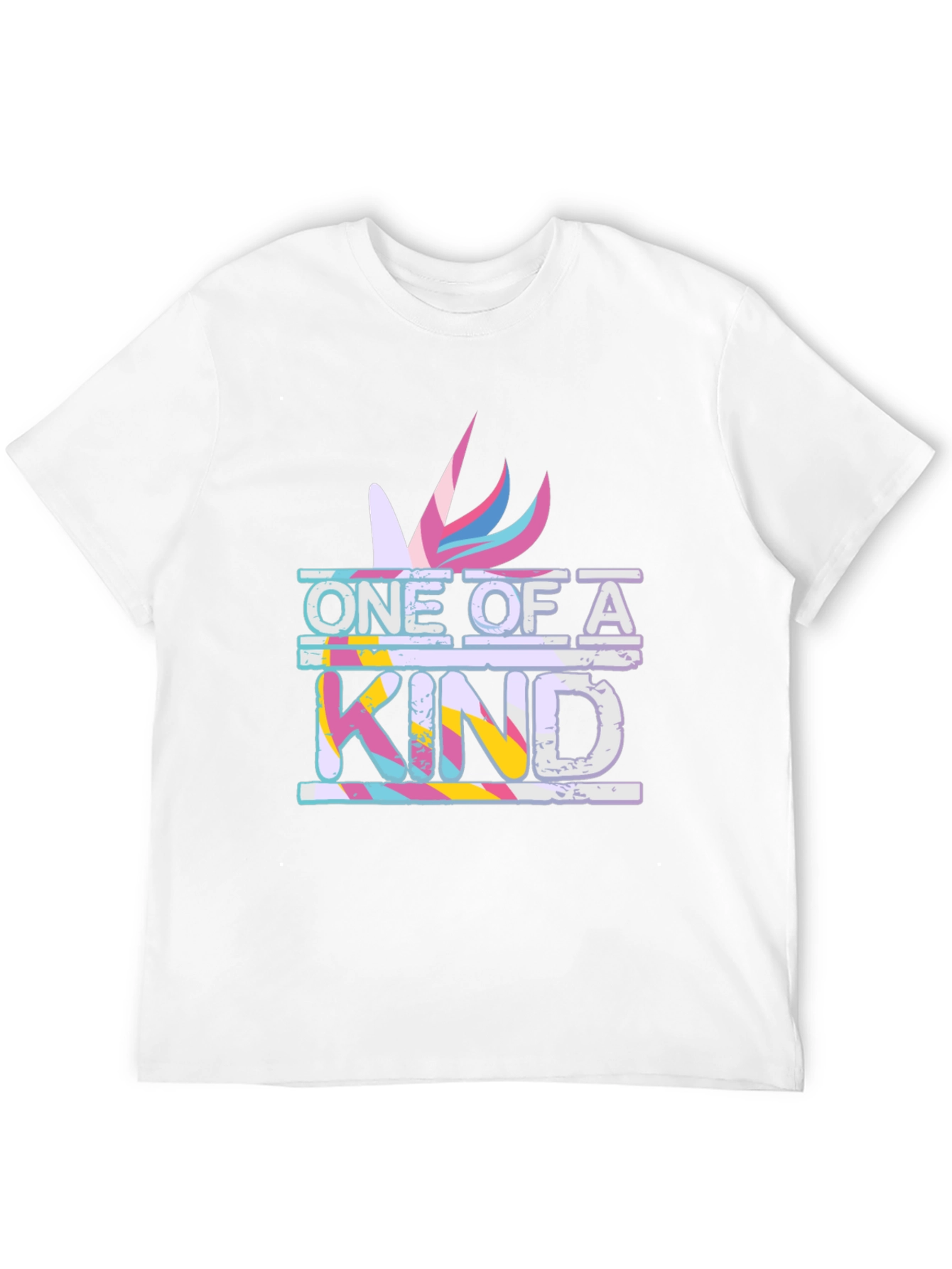 Black One of a Kind Graphic Tee - Unique Design view 12