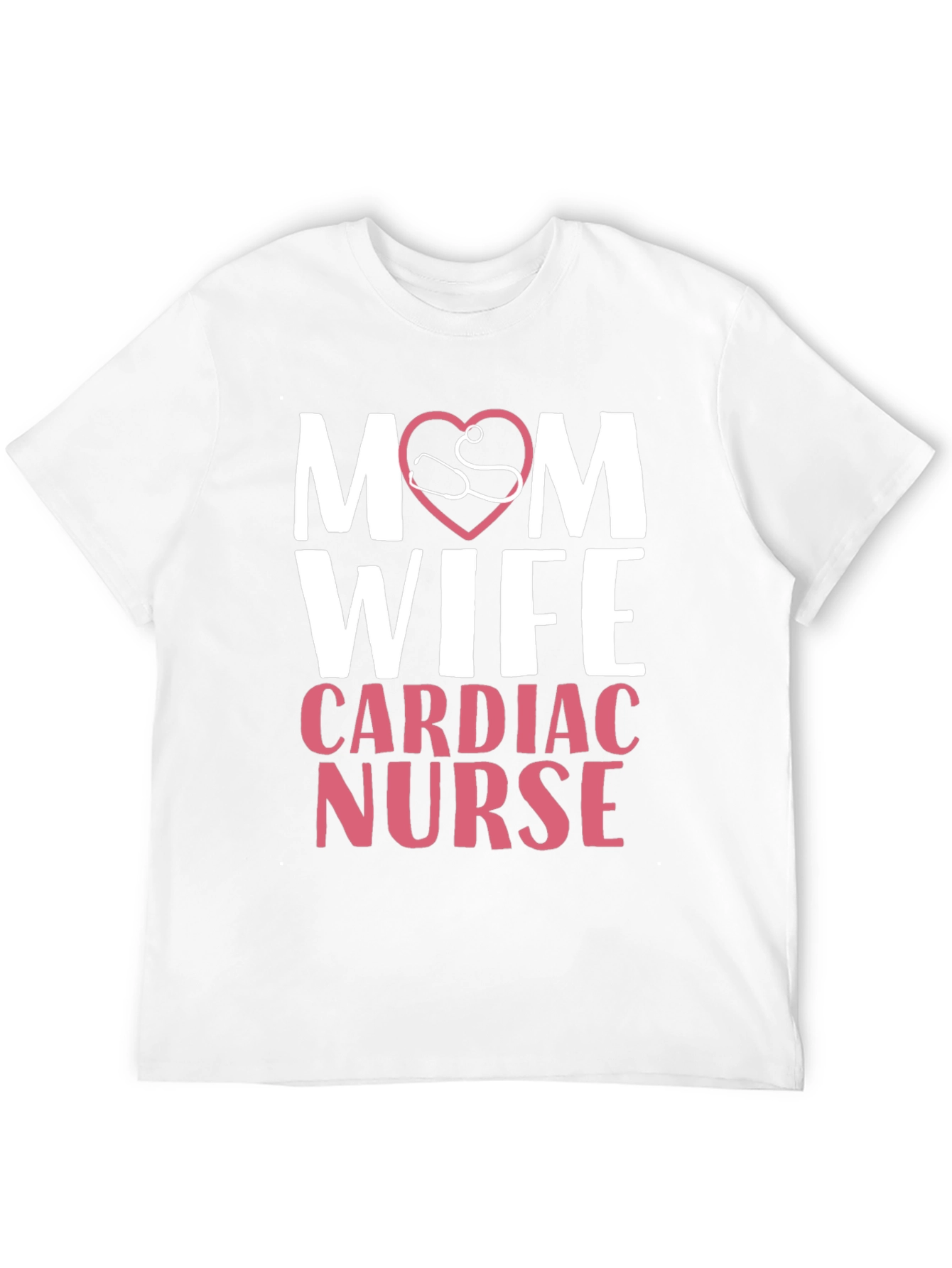 Black Mom Wife Cardiac Nurse T-Shirt view 12