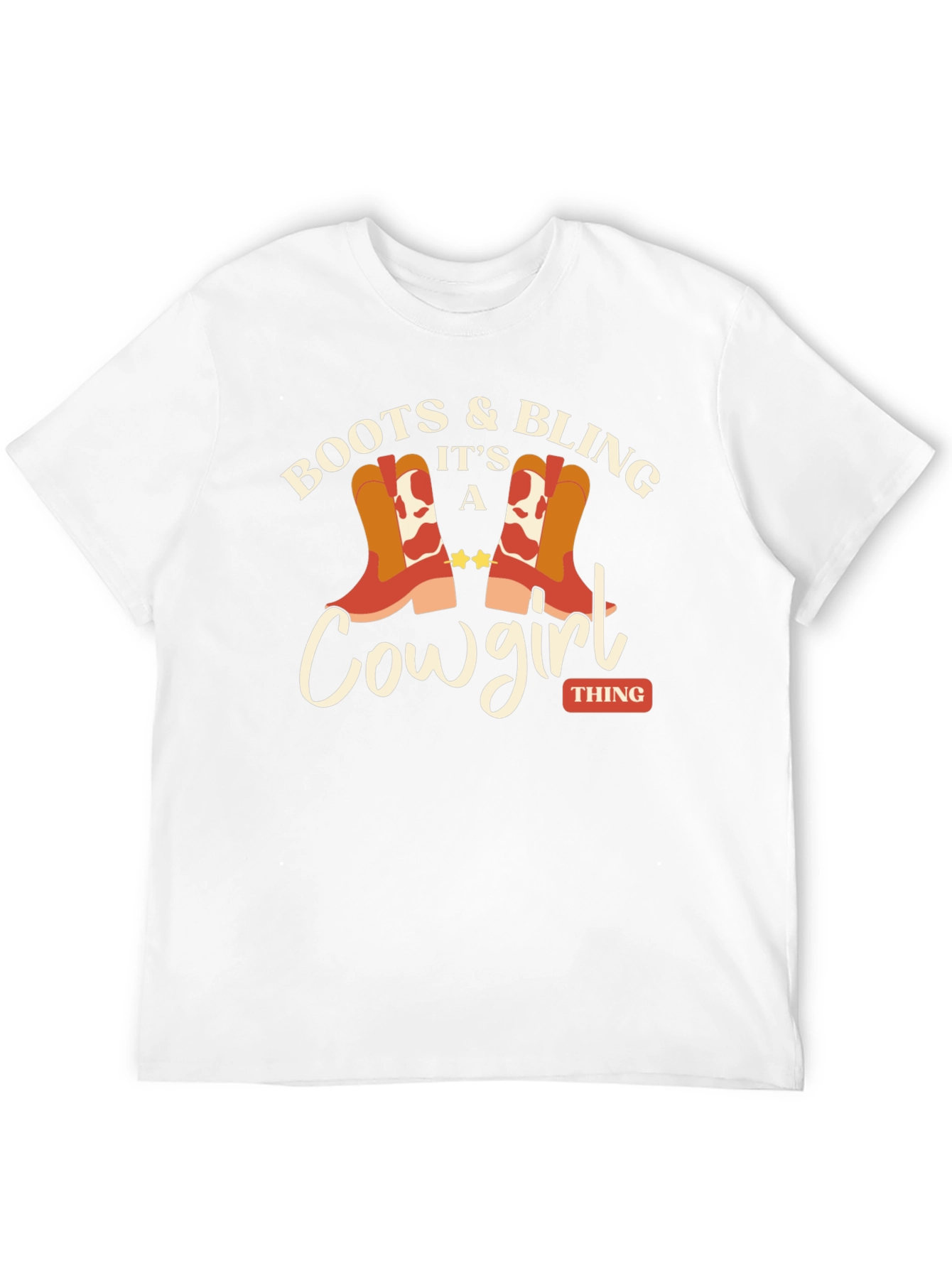 Boots & Bling Cowgirl T-Shirt - 12