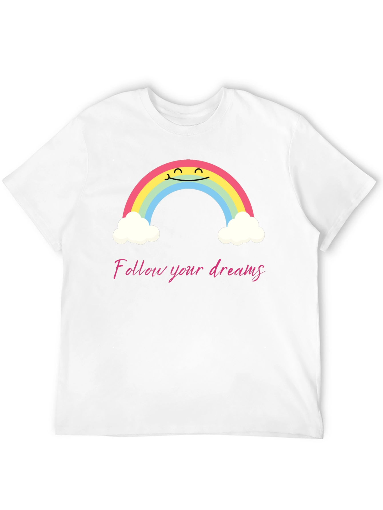 Black Rainbow Dreams Graphic Tee - Follow Your Dreams view 12
