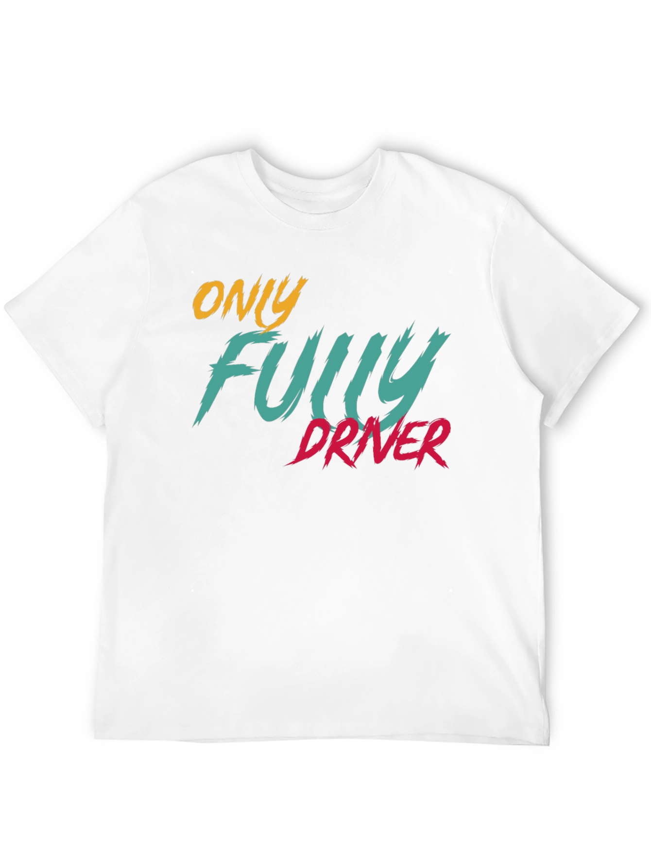 Black Only Fully Driver T-Shirt - Stylish & Comfortable view 12