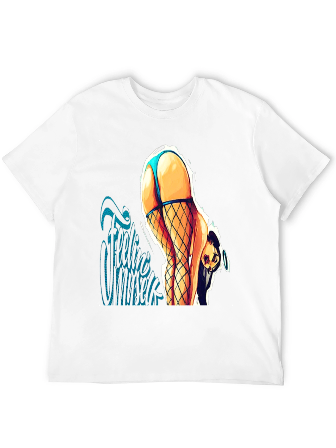 Black Feelin' Myself Graphic Tee - Black view 12